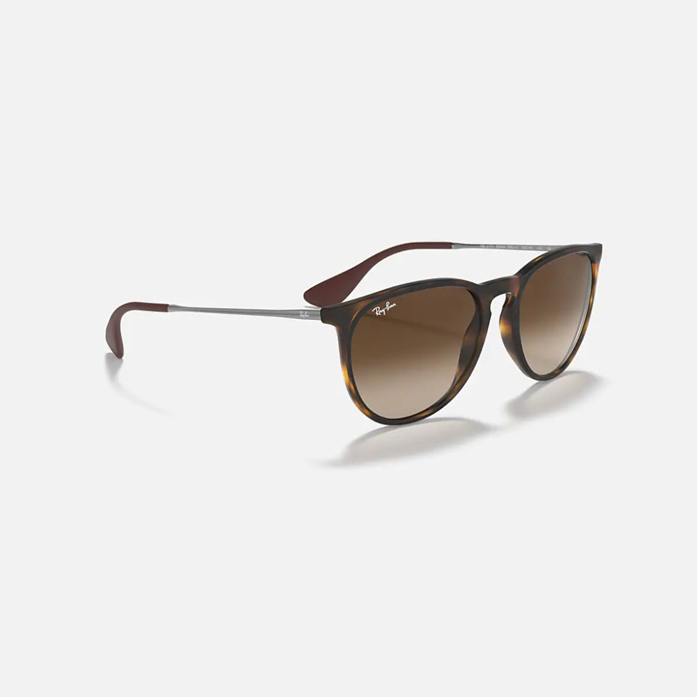 Ray-Ban Erika Matte Havana Rubber-Sunglasses-PEROZ Accessories