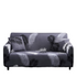 Anyhouz 4 Seater Sofa Cover Gray Feather Style and Protection For Living Room Sofa Chair Elastic Stretchable Slipcover-Slipcovers-PEROZ Accessories