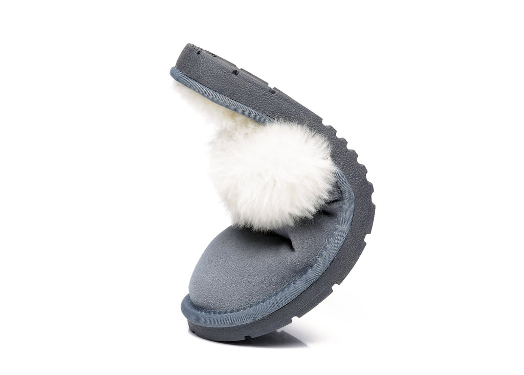TARRAMARRA Sheepskin Wool Scuff UGG Women Men Slippers-Slippers-PEROZ Accessories