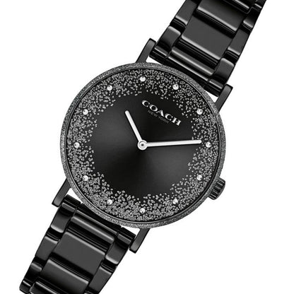 Coach Ionic Plated Black Steel Black Dial Ladies Watch - 14503641-Quartz Watches-PEROZ Accessories