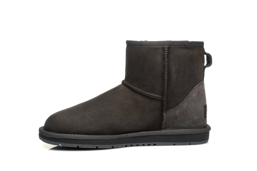 Australian Shepherd Premium Sheepskin Unisex UGG Boots Mini Classic Water Resistant-Boots-PEROZ Accessories