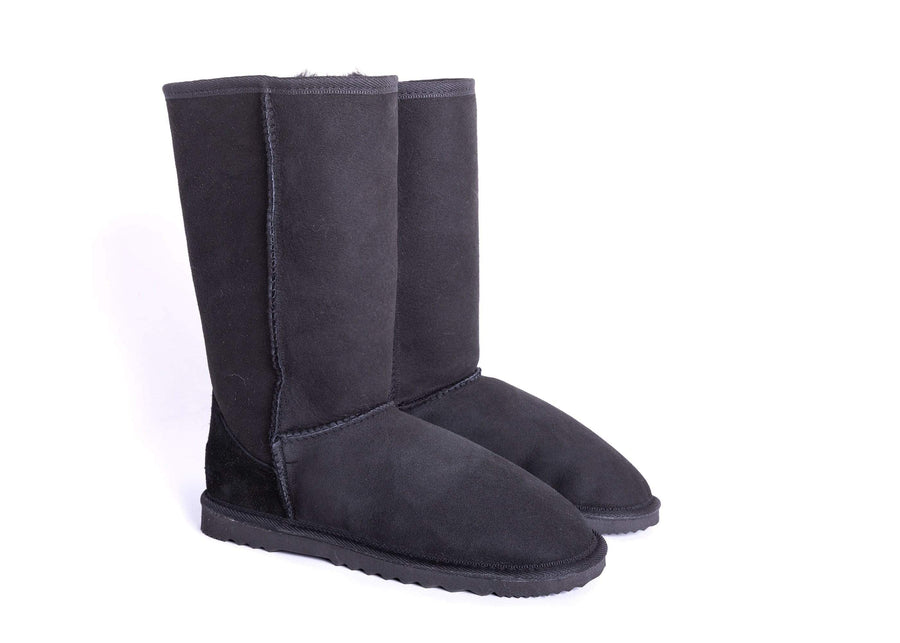 Australian Made Unisex Tall Classic Ugg Boots Australian Shepherd Water Resistant-Boots-PEROZ Accessories