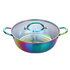 Anygleam Stock Pot Rainbow Twin Divided Stainless Steel Home Restaurant Cooking Tool Compatible Soup Kitchen Utensils-Pots-PEROZ Accessories