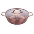 Anygleam Stock Pot Rose Gold Twin Divided Stainless Steel Home Restaurant Cooking Tool Compatible Soup Kitchen Utensils-Pots-PEROZ Accessories