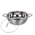 Anygleam Stock Pot Silver Stainless Steel Home Restaurant Cooking Tool Single-Layer Compatible Soup Kitchen Utensils-Pots-PEROZ Accessories