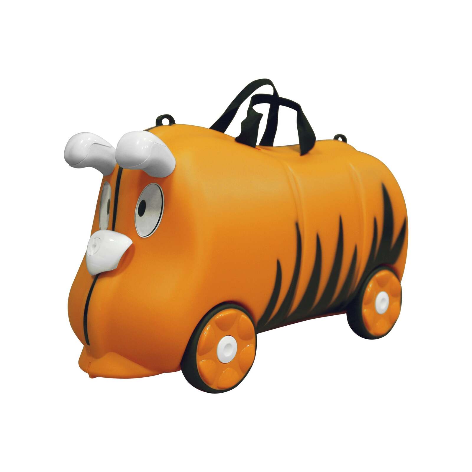 Kids/Children 18L Travel Cabin Luggage Trolley Ride On Wheel Suitcase - Orange-Home & Garden > Travel-PEROZ Accessories
