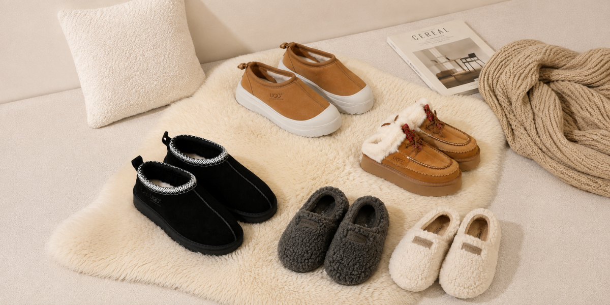 Best sheepskin slippers in Australia featuring warm wool-lined winter slippers for men and women
