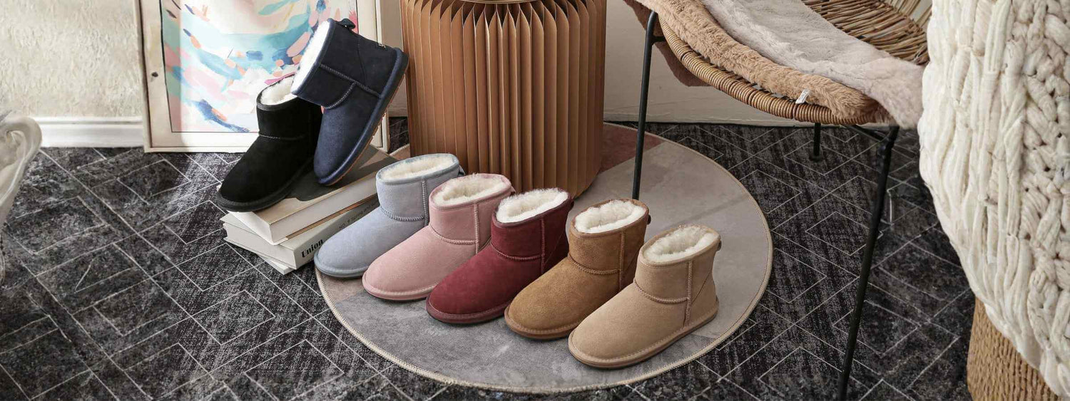 A big range of Classic UGG Boots for men and women in different colours from Chestnut to pink and more. Shop the genuine classic UGG brands online at Peroz Australia. 