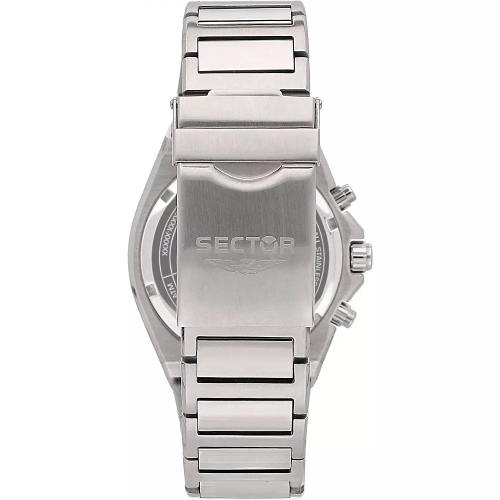 Sector 960 White Dial Silver Chronograph-PEROZ Accessories