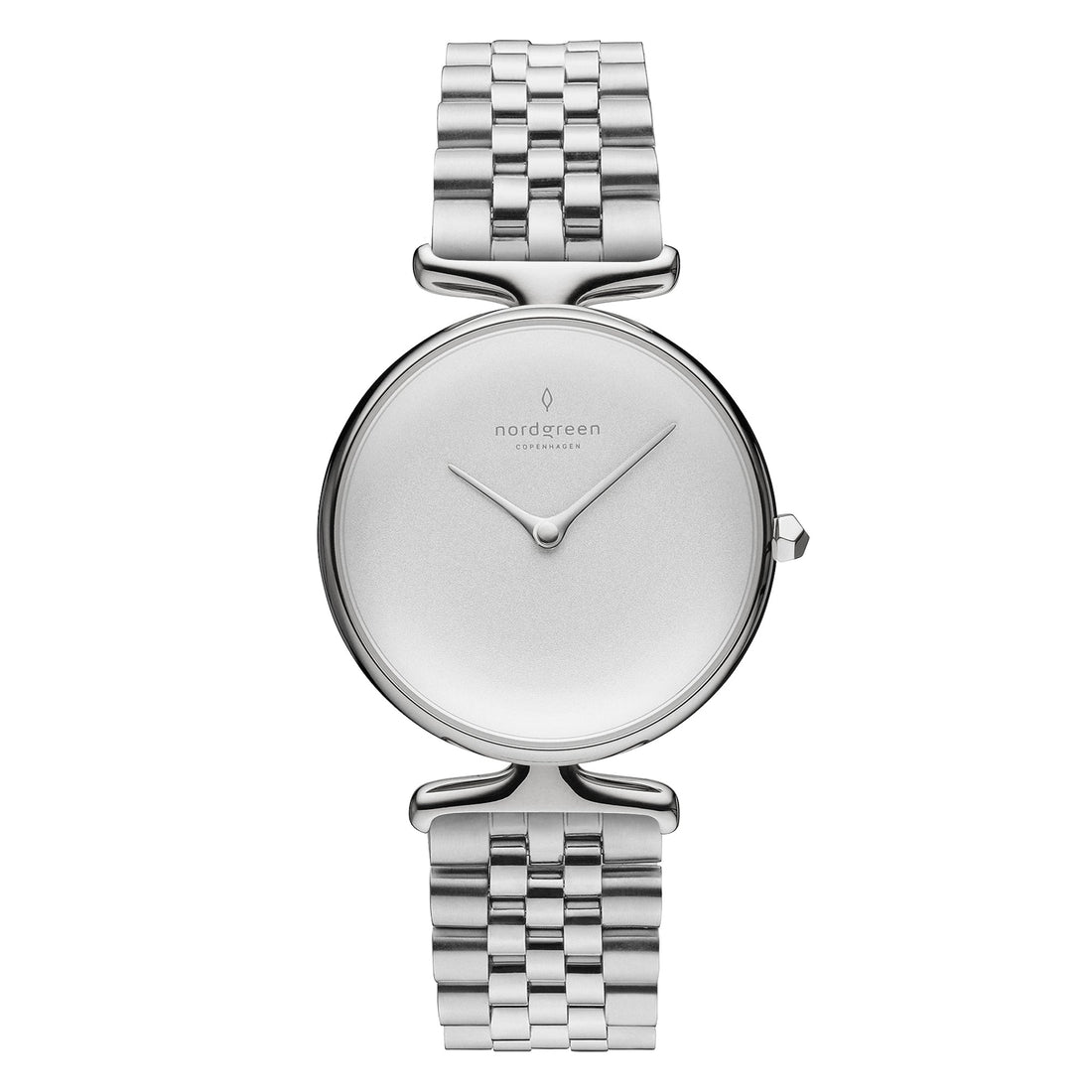 Nordgreen Unika Silver Link Bracelet 32mm Watch-PEROZ Accessories