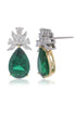 CHIC NOEL TWO-TONE EARRINGS-PEROZ Accessories