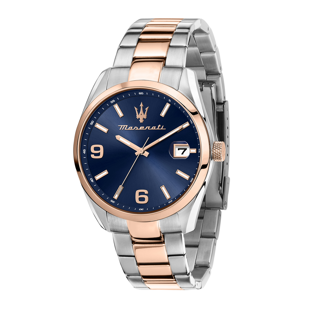 Maserati Attrazione 43mm Two Tone Watch-PEROZ Accessories