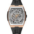 Ingersoll The Challenger Automatic Two Tone Black Rubber Strap Watch-PEROZ Accessories
