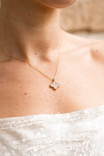 SYDNEY SOIRÉE FAIRWATER MOTHER OF PEARL PENDANT GOLD-PEROZ Accessories