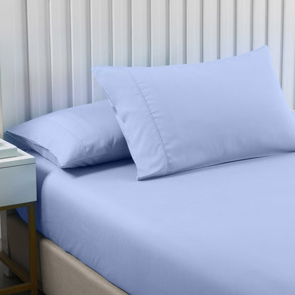 Royal Comfort 2000TC 3 Piece Fitted Sheet and Pillowcase Set Bamboo Cooling-Bed Linen-PEROZ Accessories
