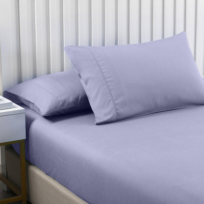 Royal Comfort 2000TC 3 Piece Fitted Sheet and Pillowcase Set Bamboo Cooling-Bed Linen-PEROZ Accessories