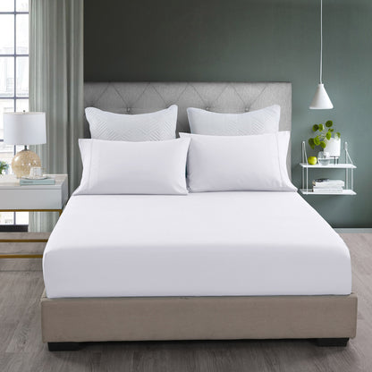 Royal Comfort 2000TC 3 Piece Fitted Sheet and Pillowcase Set Bamboo Cooling-Bed Linen-PEROZ Accessories