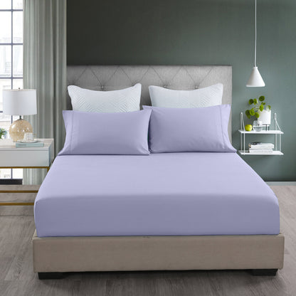 Royal Comfort 2000TC 3 Piece Fitted Sheet and Pillowcase Set Bamboo Cooling-Bed Linen-PEROZ Accessories