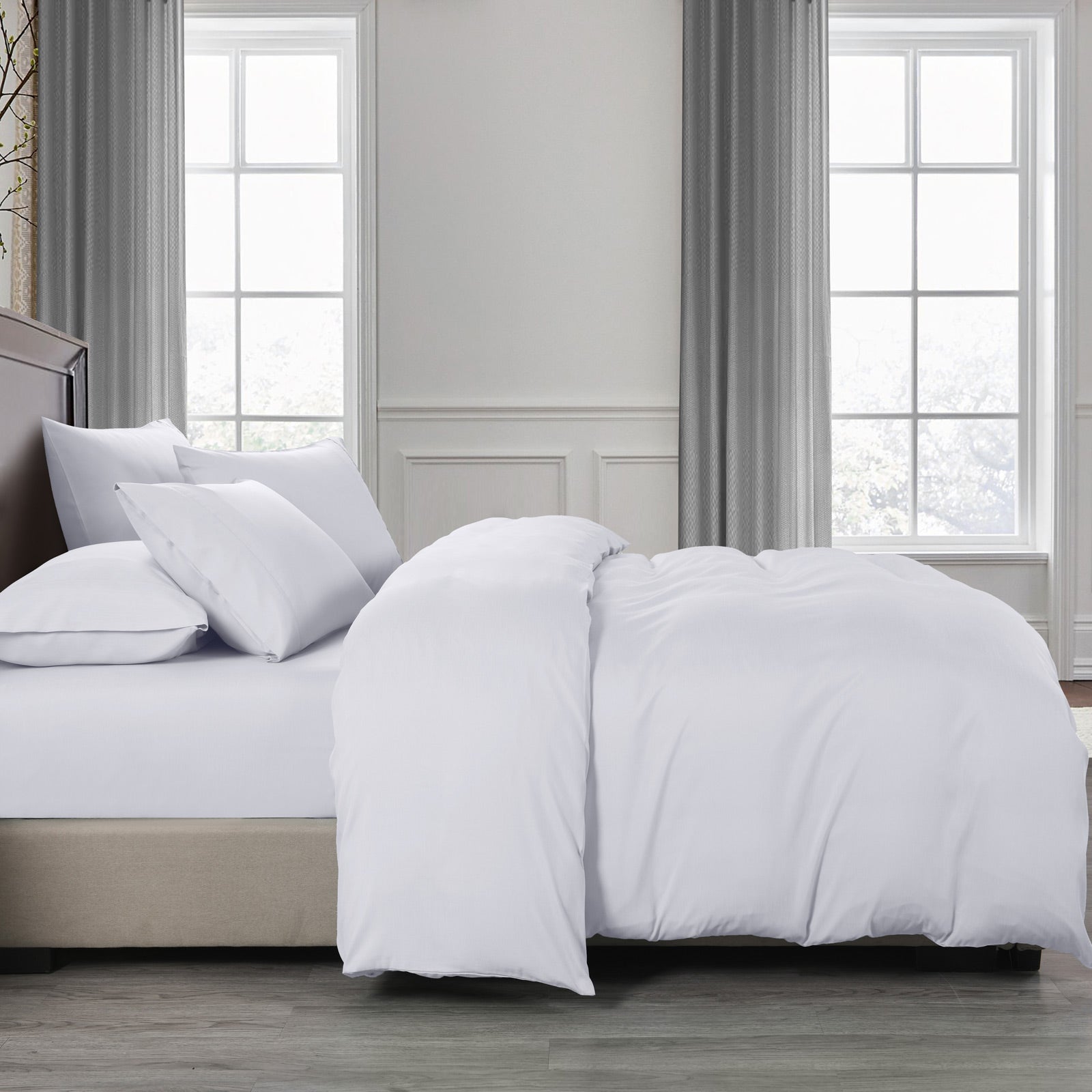 Royal Comfort 2000TC Quilt Cover Set Bamboo Cooling Hypoallergenic Breathable-Bed Linen-PEROZ Accessories