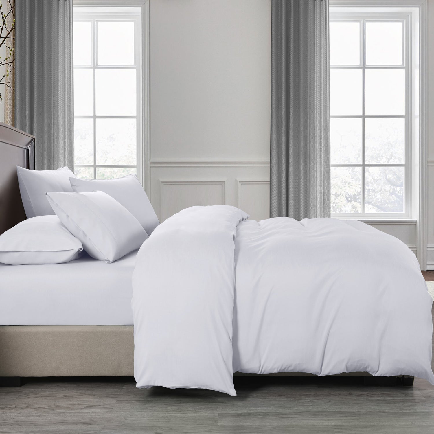 Royal Comfort 2000TC Quilt Cover Set Bamboo Cooling Hypoallergenic Breathable-Bed Linen-PEROZ Accessories