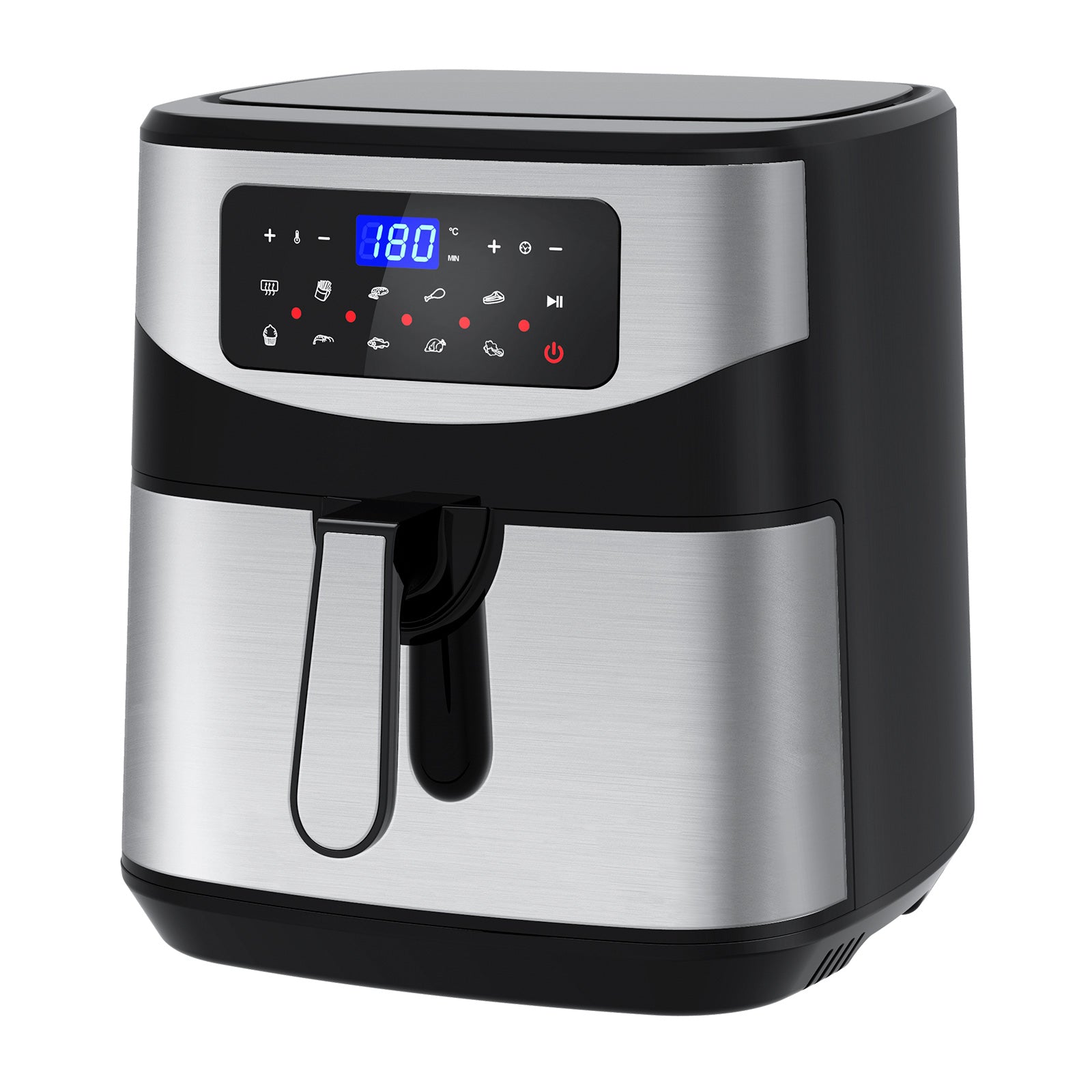 Kitchen Couture 12 Litre Air Fryer Multifunctional LCD One Touch Display-Small Kitchen Appliances-PEROZ Accessories
