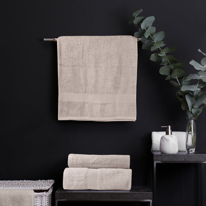 Royal Comfort 5 Piece Cotton Bamboo Towel Set 450GSM Luxurious Absorbent Plush-Towels-PEROZ Accessories