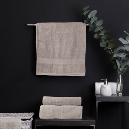 Royal Comfort 5 Piece Cotton Bamboo Towel Set 450GSM Luxurious Absorbent Plush-Towels-PEROZ Accessories