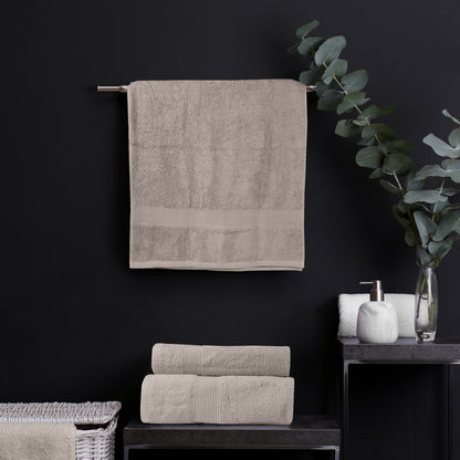 Royal Comfort 4 Piece Cotton Bamboo Towel Set 450GSM Luxurious Absorbent Plush-Towels-PEROZ Accessories