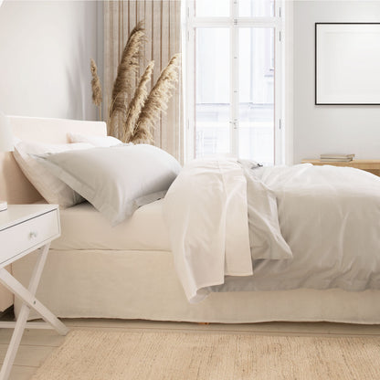 Balmain 1000 Thread Count Hotel Grade Bamboo Cotton Quilt Cover Pillowcases Set-Bed Linen-PEROZ Accessories