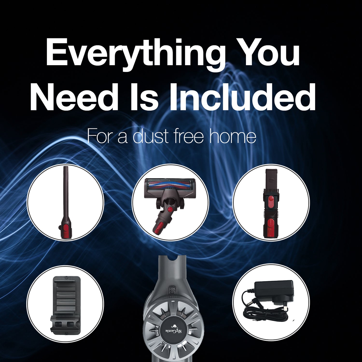 MyGenie X5 Handheld Cordless Stick Handstick Vacuum Bagless Rechargeable-Small Home Appliances-PEROZ Accessories