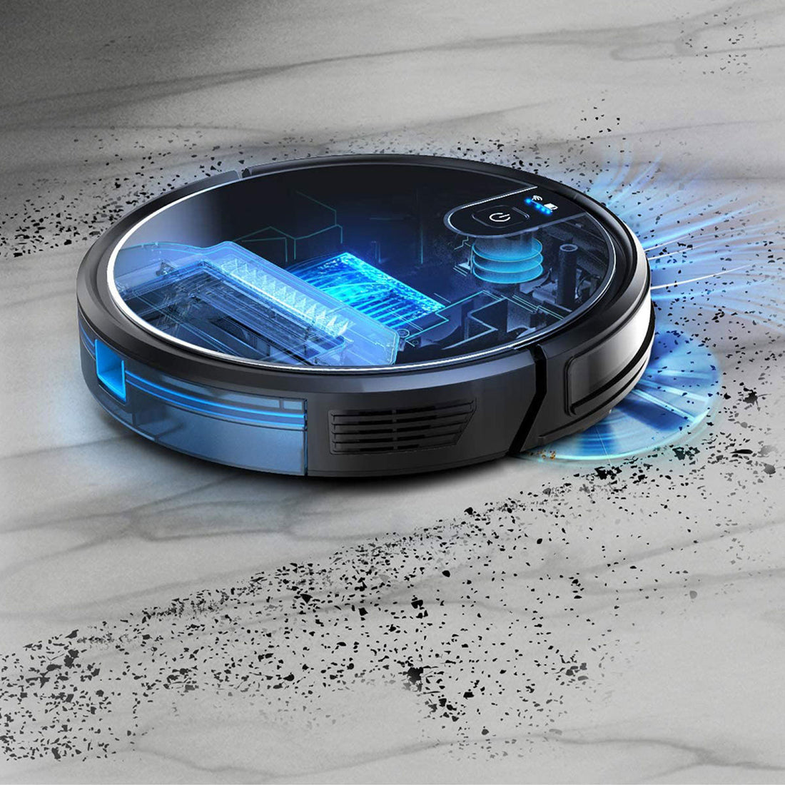 MyGenie XSonic Wifi Pro Robotic Vacuum Cleaner Carpet Wet Dry Mopping-Small Home Appliances-PEROZ Accessories