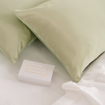 Royal Comfort Mulberry Soft Silk Hypoallergenic Pillowcase Twin Pack-Bed Linen-PEROZ Accessories