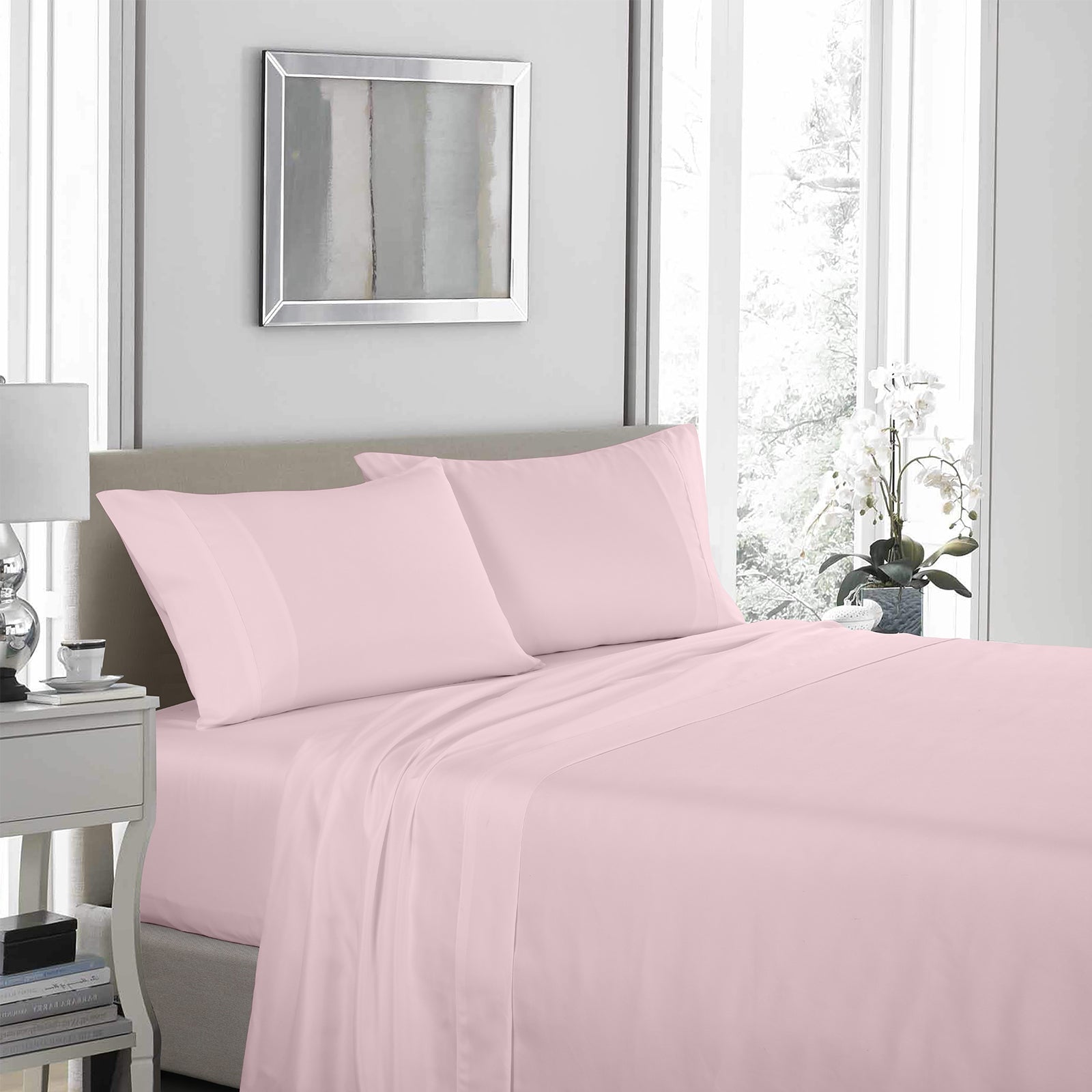 Royal Comfort 1200 Thread Count Sheet Set 4 Piece Ultra Soft Satin Weave Finish-Bed Linen-PEROZ Accessories
