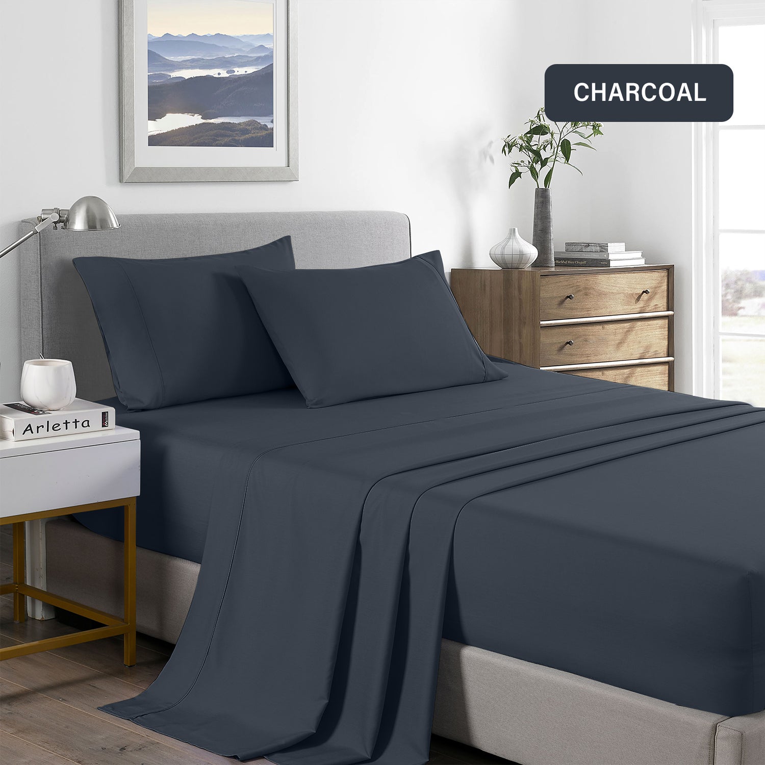 Royal Comfort 2000 Thread Count Bamboo Cooling Sheet Set Ultra Soft Bedding-Bed Linen-PEROZ Accessories