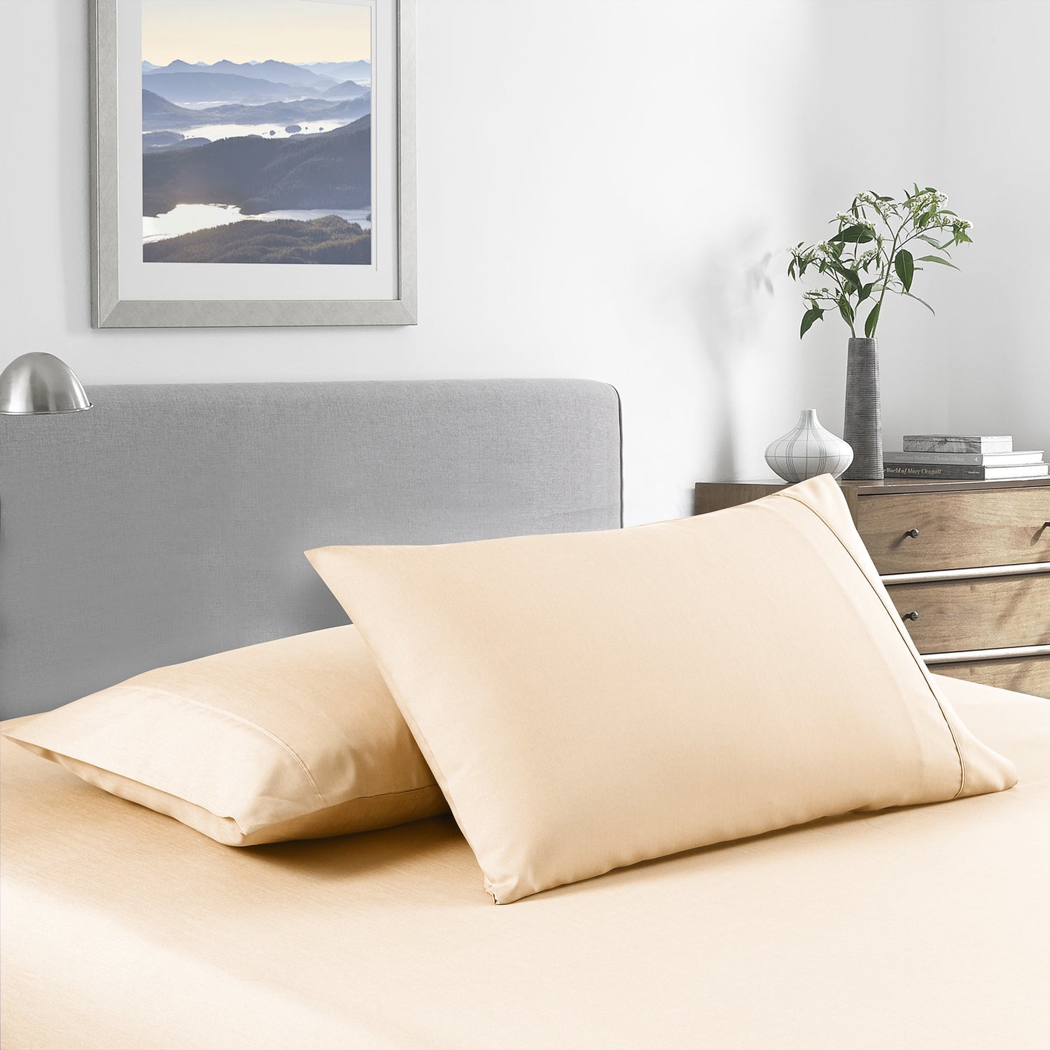 Casa Decor 2000 Thread Count Bamboo Cooling Sheet Set Ultra Soft Bedding-Bed Linen-PEROZ Accessories