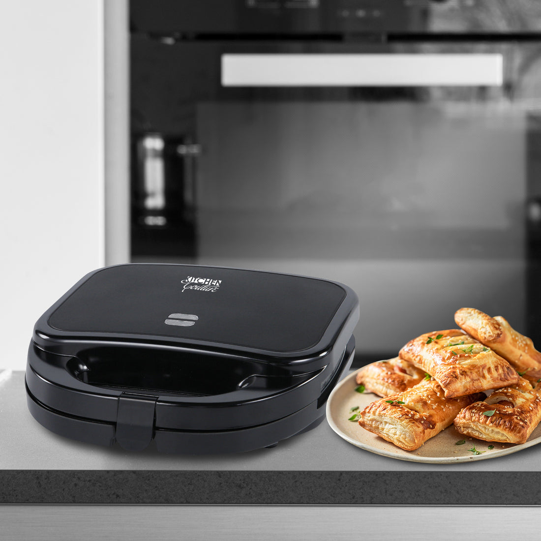 Kitchen Couture Pastry Maker Sausage Rolls Apple Pies Non-Stick Surface-Small Kitchen Appliances-PEROZ Accessories