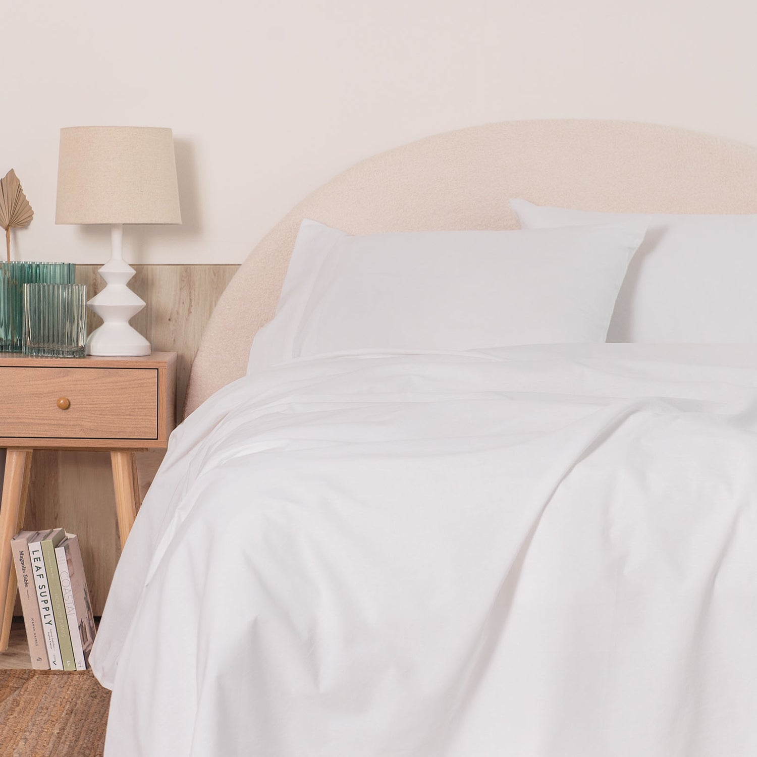 Royal Comfort Vintage Wash 100% Cotton Sheet Set Fitted Flat Sheet Pillowcases-Bed Linen-PEROZ Accessories