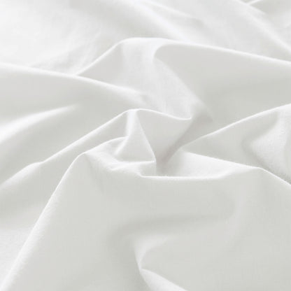 Royal Comfort Vintage Wash 100% Cotton Sheet Set Fitted Flat Sheet Pillowcases-Bed Linen-PEROZ Accessories