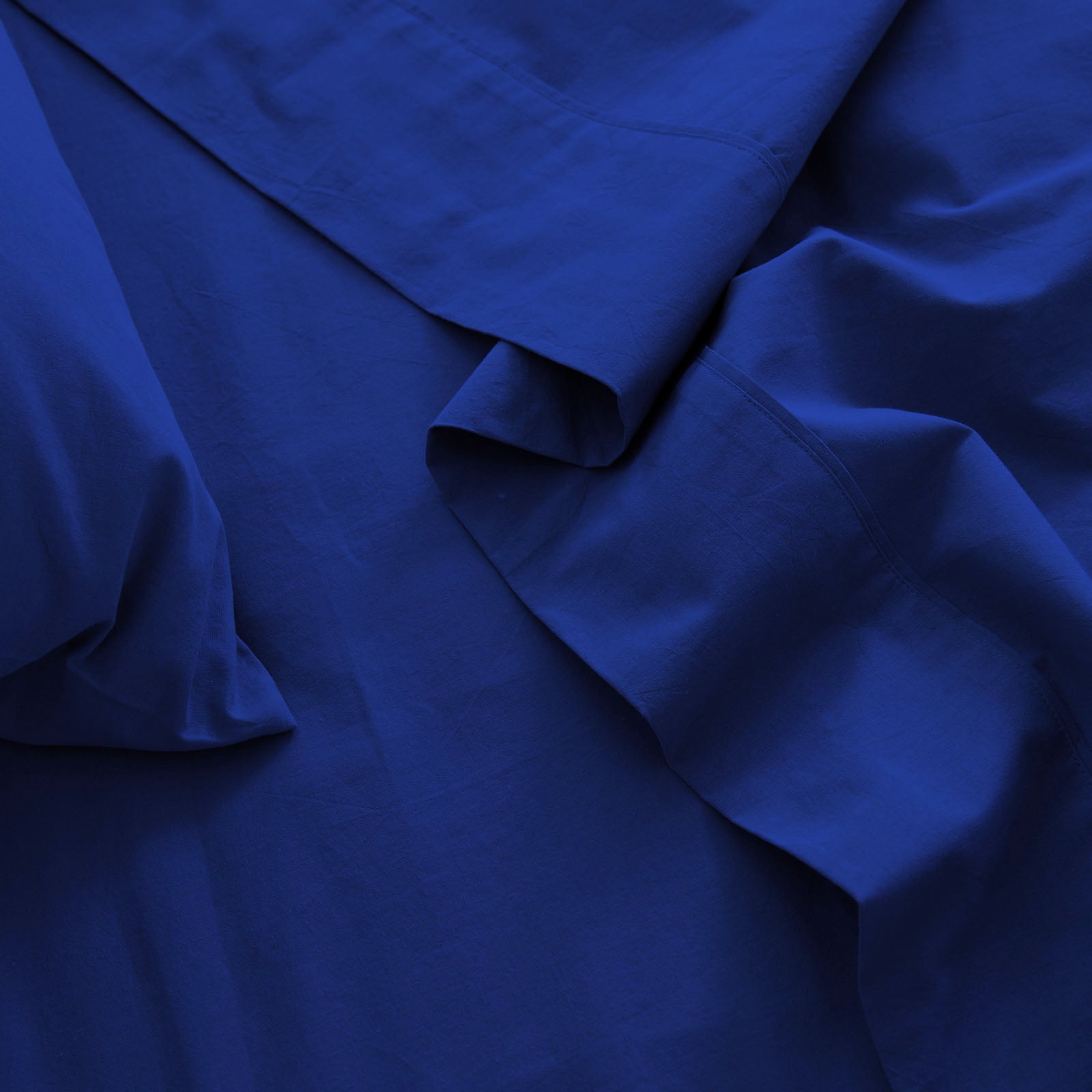 Royal Comfort Vintage Wash 100% Cotton Sheet Set Fitted Flat Sheet Pillowcases-Bed Linen-PEROZ Accessories