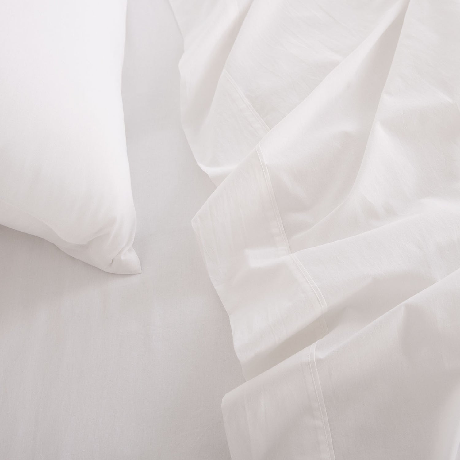 Royal Comfort Vintage Wash 100% Cotton Sheet Set Fitted Flat Sheet Pillowcases-Bed Linen-PEROZ Accessories