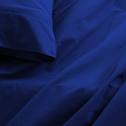 Royal Comfort Vintage Wash 100% Cotton Sheet Set Fitted Flat Sheet Pillowcases-Bed Linen-PEROZ Accessories