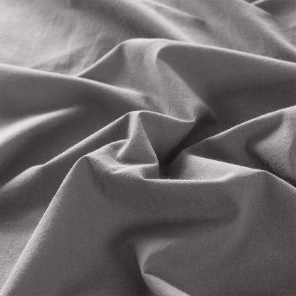 Royal Comfort Vintage Wash 100% Cotton Sheet Set Fitted Flat Sheet Pillowcases-Bed Linen-PEROZ Accessories