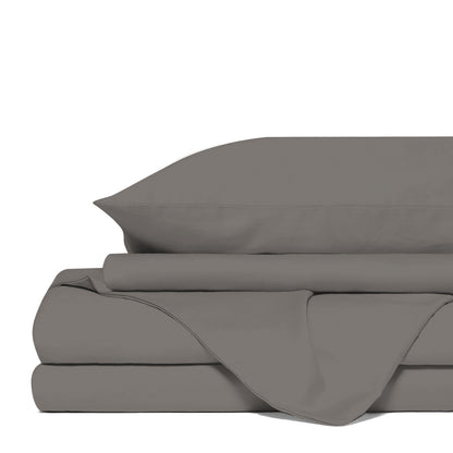 Royal Comfort 4 Piece 1500TC Sheet Set And Goose Feather Down Pillows 2 Pack Set-Bed Linen-PEROZ Accessories