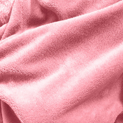 Royal Comfort Snug Hoodie Nightwear Super Soft Reversible Coral Fleece 750GSM-Lingerie, Sleepwear &amp; Loungewear-PEROZ Accessories