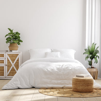 Royal Comfort 1000 Thread Count Bamboo Cotton Sheet and Quilt Cover Complete Set-Bed Linen-PEROZ Accessories