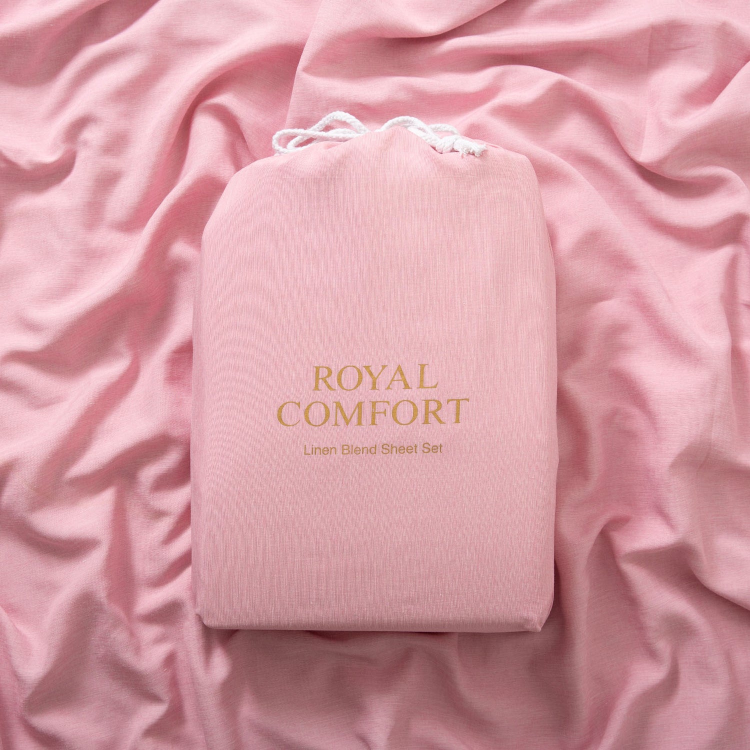 Royal Comfort Linen Sheet Set Premium Bedding Luxury Breathable Ultra Soft-Bed Linen-PEROZ Accessories