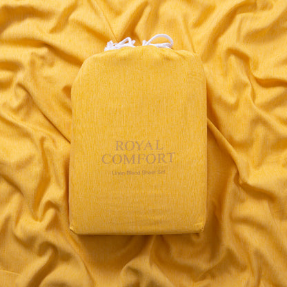 Royal Comfort Linen Sheet Set Premium Bedding Luxury Breathable Ultra Soft-Bed Linen-PEROZ Accessories