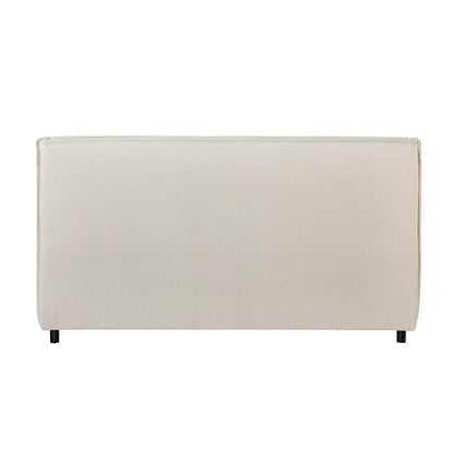 Milano Decor Malaga Bed Head Headboard Bedhead Upholstered-Bed Frames &amp; Bases-PEROZ Accessories