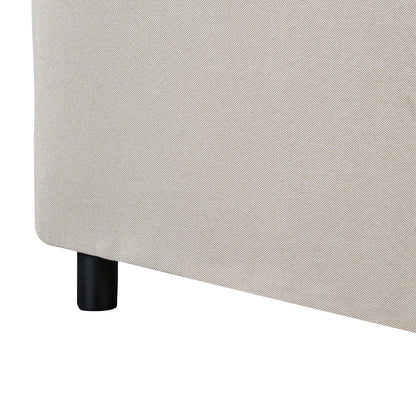 Milano Decor Malaga Bed Head Headboard Bedhead Upholstered-Bed Frames &amp; Bases-PEROZ Accessories