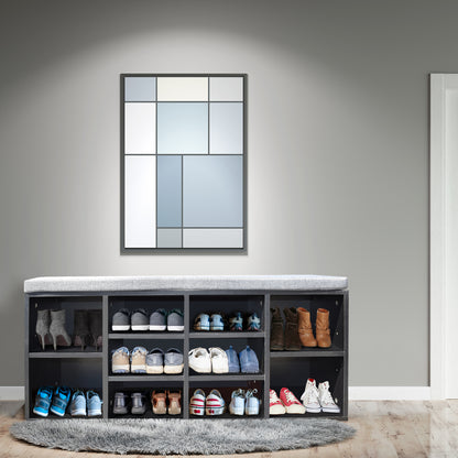 Milano Decor 2 in 1 Shoe Organiser With Bench Storage-Shoe Storage-PEROZ Accessories